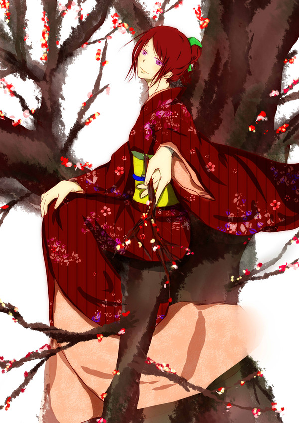 花札　梅