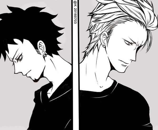 Trafalgar Law Eustass Kid