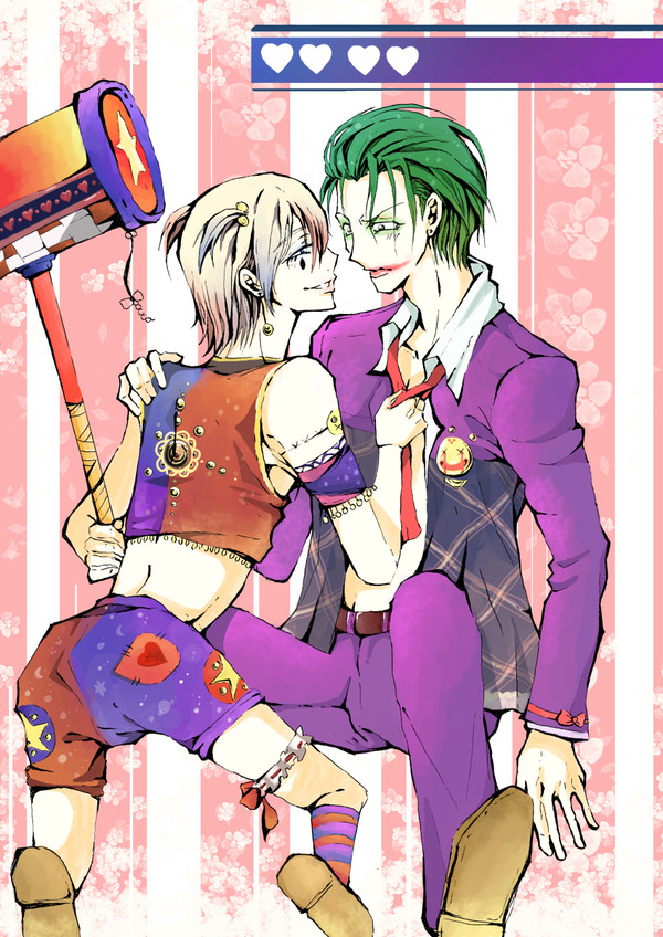 "Harley quinn in male version"
