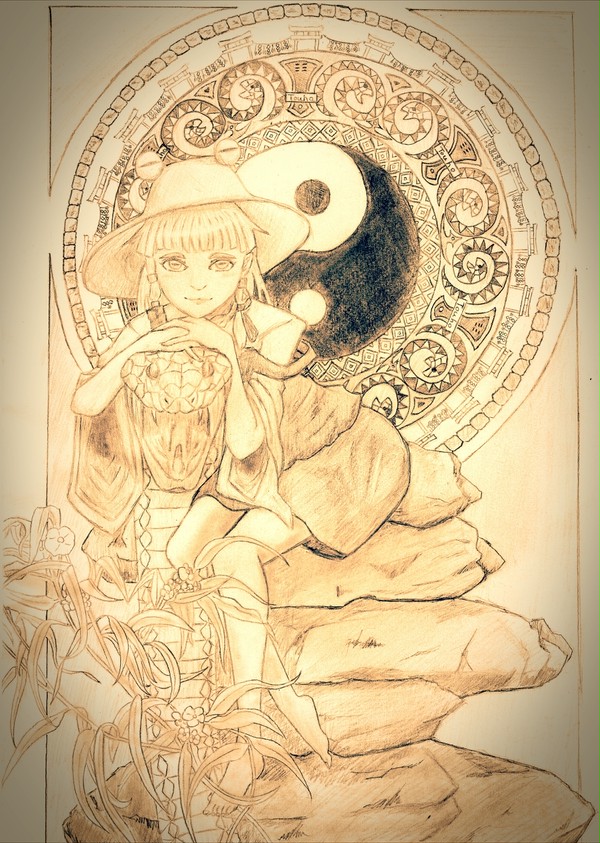 洩矢諏訪子 X  Mucha
