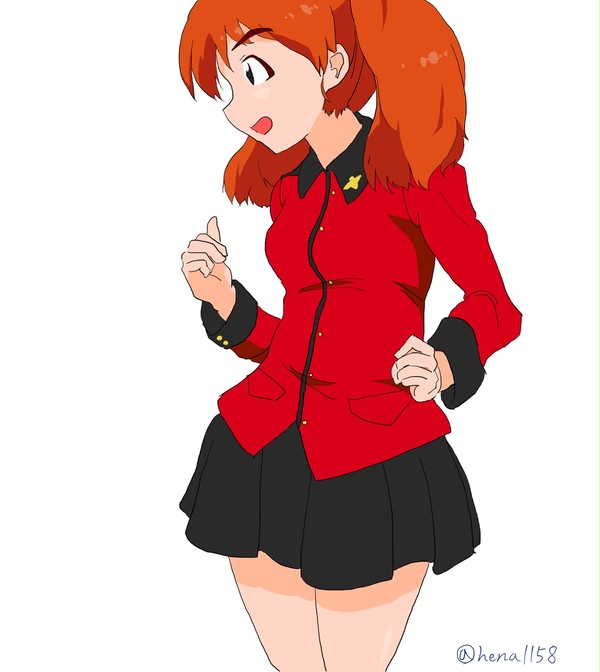 ガルパン名無しっ子模写