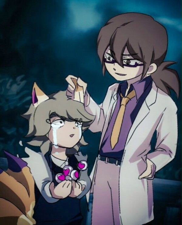 キュウリ君と先生