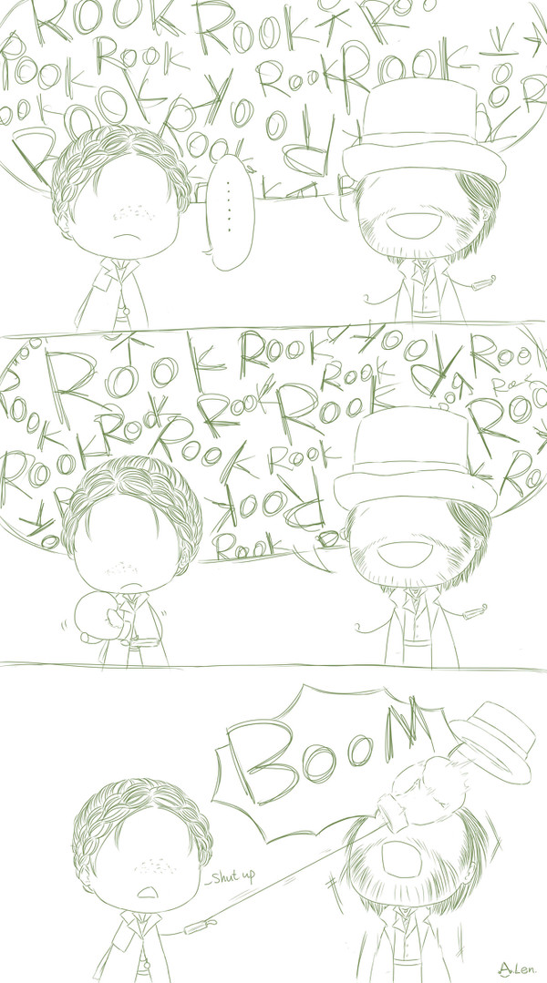 「Shut up,Jacob.」