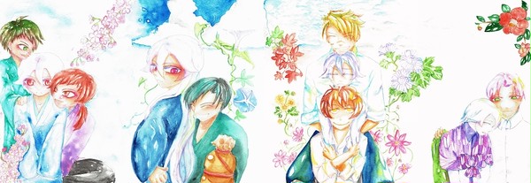含雪公の生涯で四季めぐり