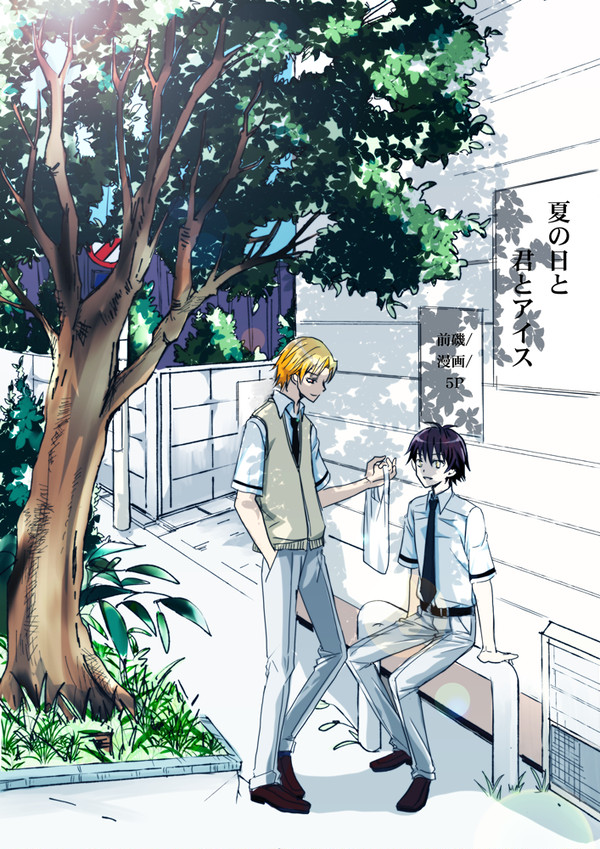 夏の日と君とアイス