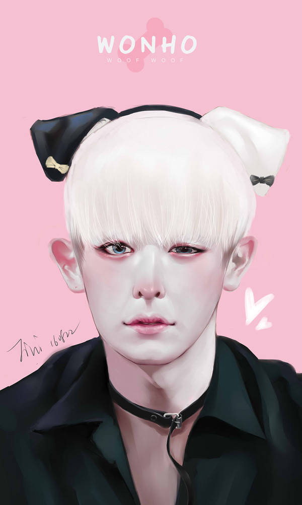WONHO WOOF WOOF