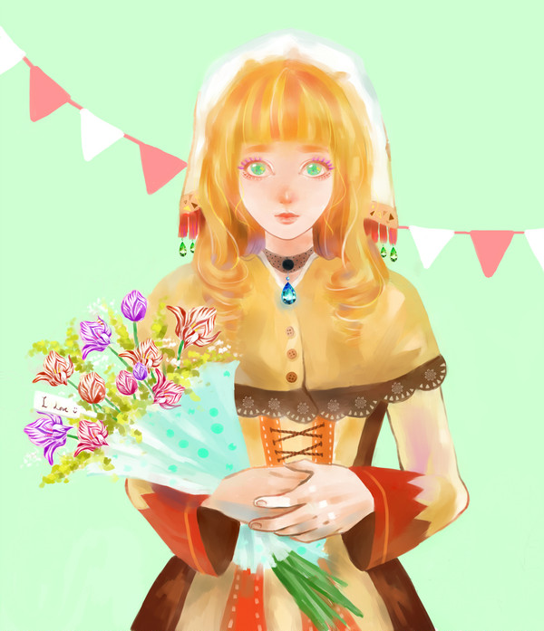 花売り娘