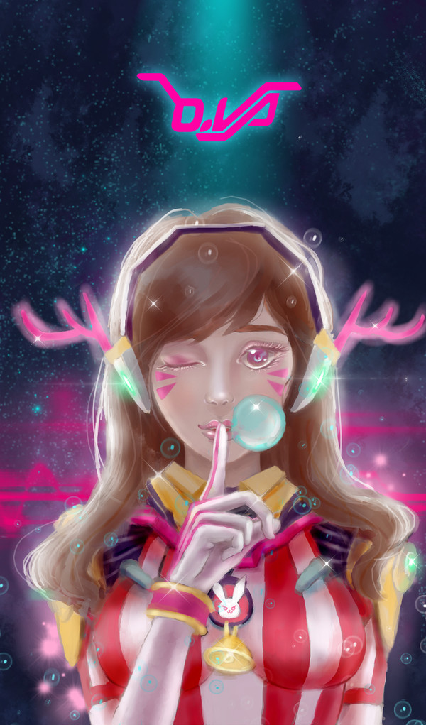 D.Va-クリスマスアート