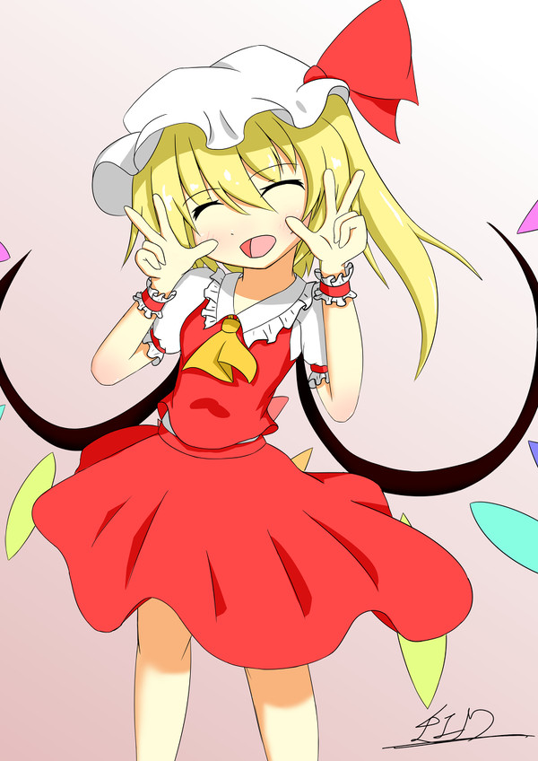 ダブルピースフランちゃん