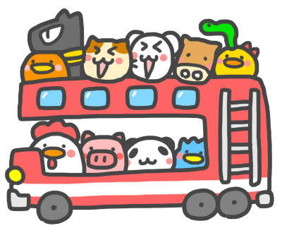 二階建てバス