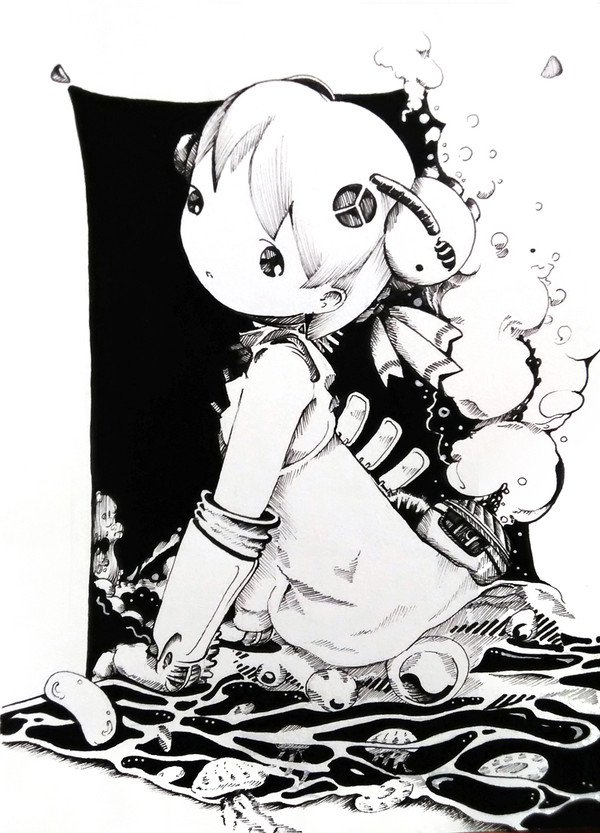 深海でのんびり
