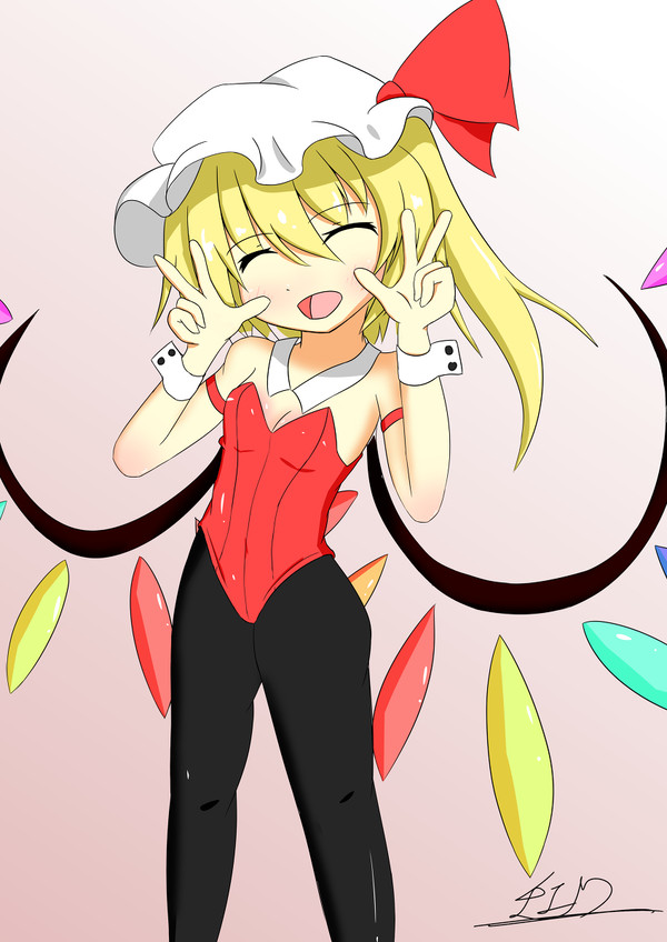 バニーダブルピースフランちゃん