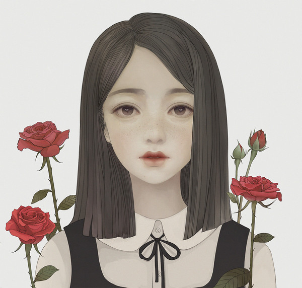 蔷薇の花