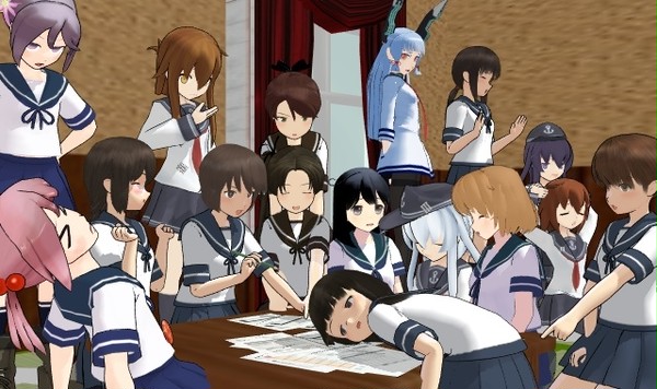 特型駆逐艦ズと夏休みの課題
