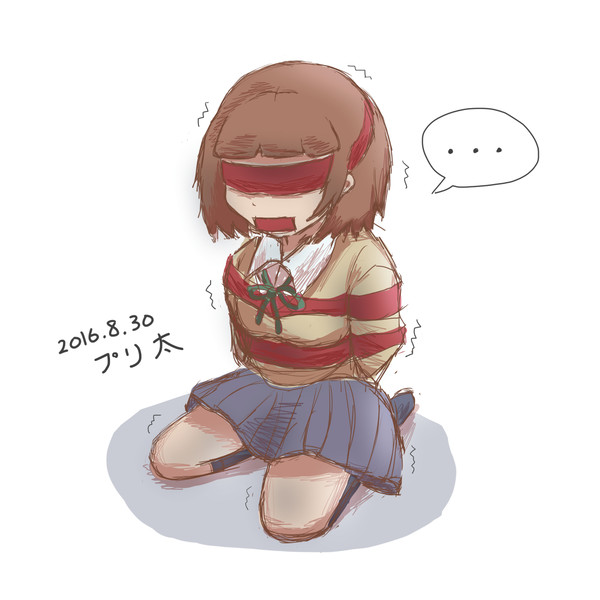 縛りました、ラフですが。