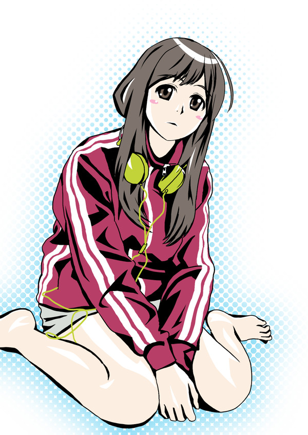ヘッドホン少女