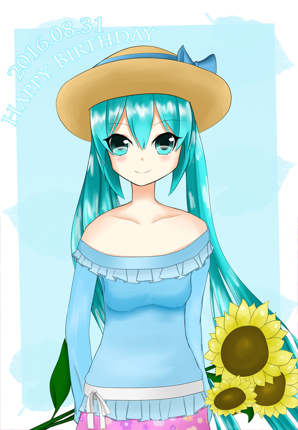 ミクたん9周年おめでとう♥！