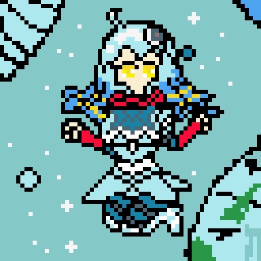 像素怪兽娘（宇宙人）