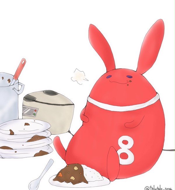 8月ウサ