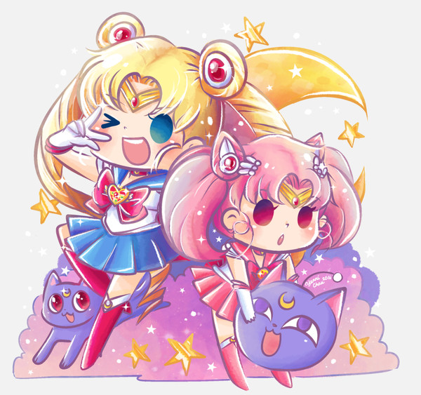 セーラームーン! うさぎ と ちびうさ