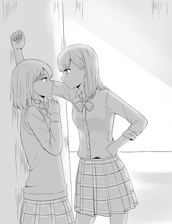 壁ドン