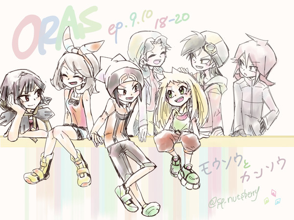ORAS ep9,10,18-20とか