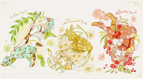 ティータイムは忙しい。