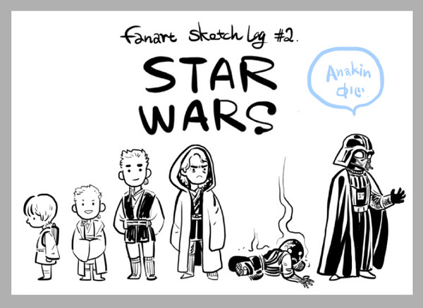 STARWARS-SKETCH-LOG【90枚入】