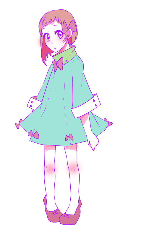 練習　女の子