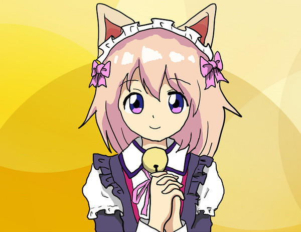 お絵描き練習 コルティアちゃん(メルスト)