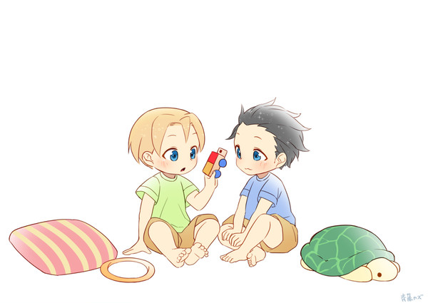 アルディーニ兄弟生誕イラスト