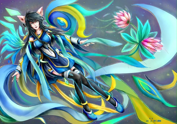 乱画的洛天依
