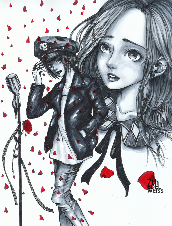 like a rose.
