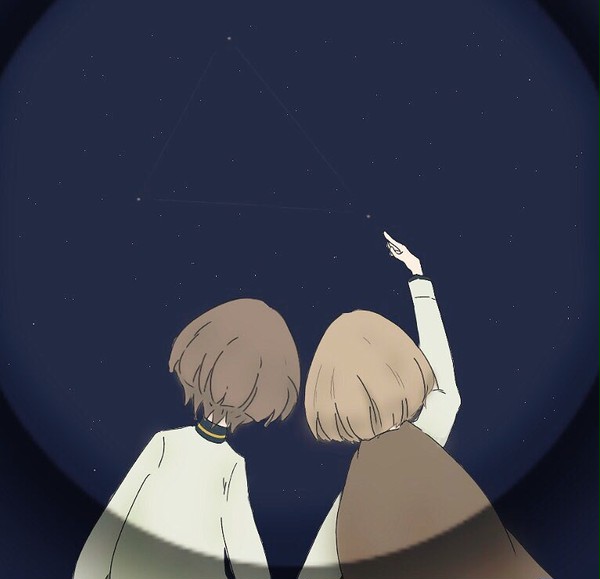 夏の大三角。