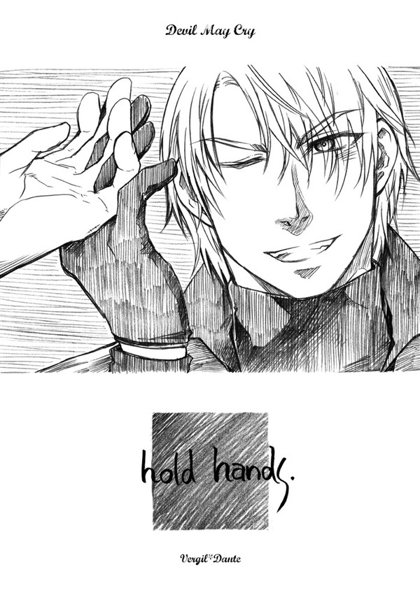 hold hands.
