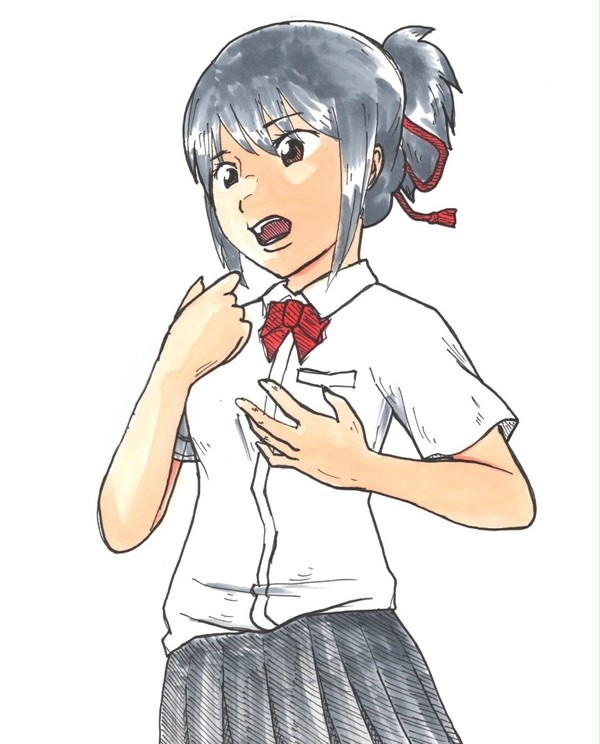 三葉？瀧くん？