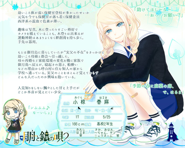 【月鐘2】小椋 春麻【住民票】