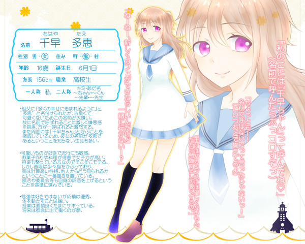 【月鐘2】千早　多恵【住民票】