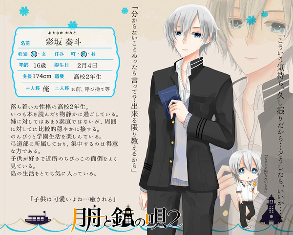 【月鐘2】彩坂 奏斗【住民票】