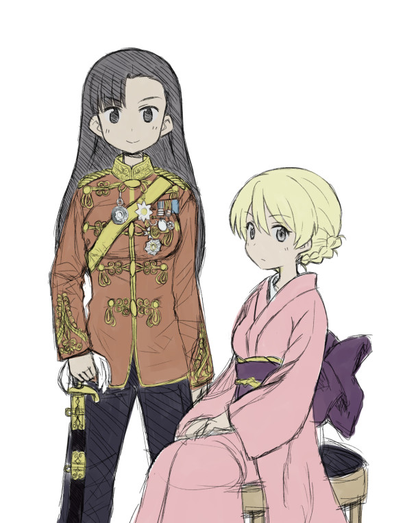 ガルパン落書きまとめ