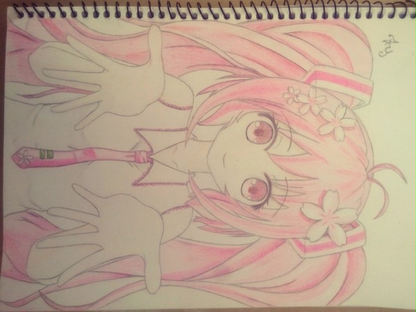 临摹初音