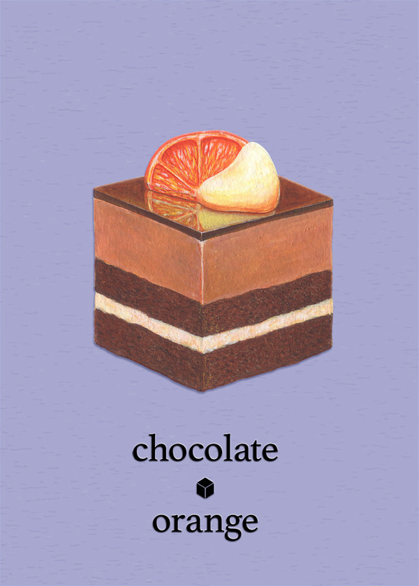 キューブケーキ2点