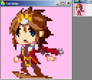 LoL　Taliyah　ドット絵
