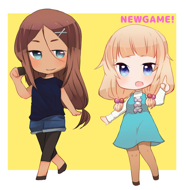 NEWGAME!アニメ面白かったです!