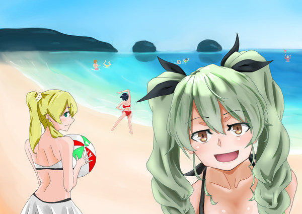 アンツィオ in 海