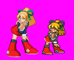 【ドット絵】　ロールちゃんちゃん