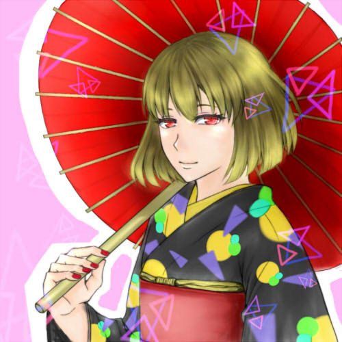 着物女子