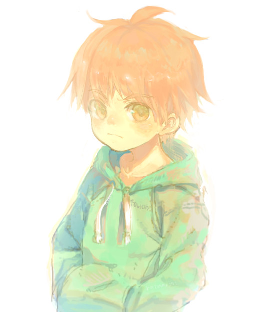 ぱーかー男の子