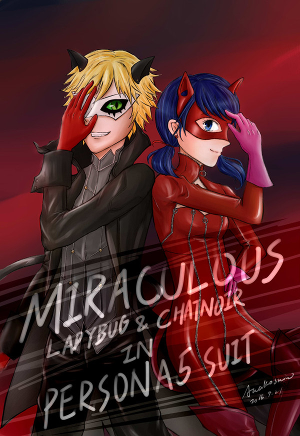 Ladybug & Chat Noir in Persona 5