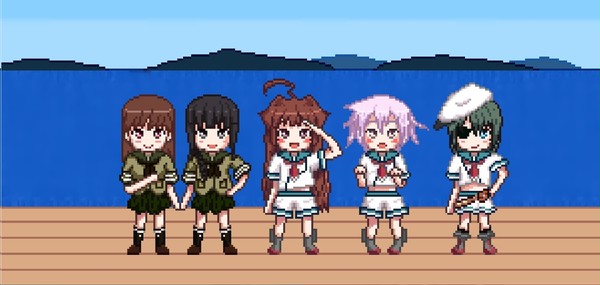 球磨型軽巡洋艦姉妹全員集合クマ！